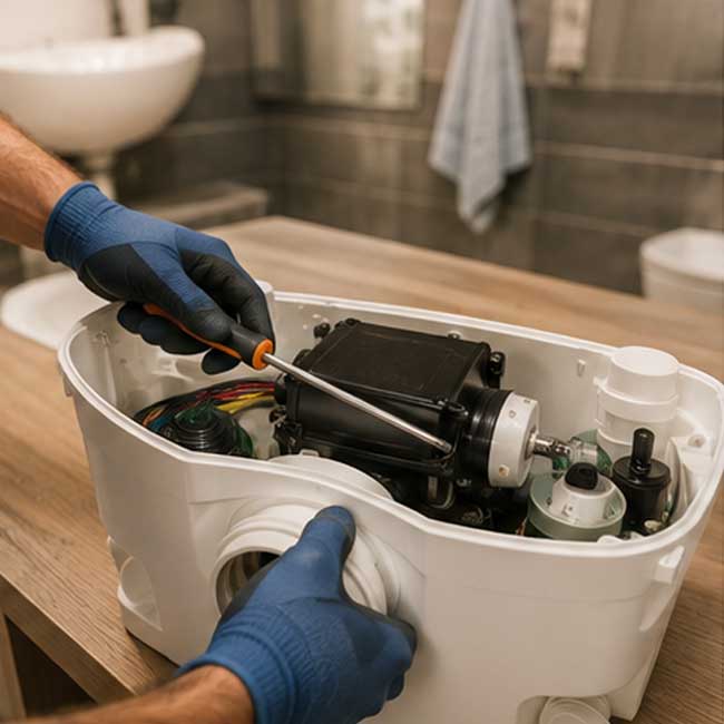 Sanitrit Monza: assistenza rapida quando il trituratore non funziona